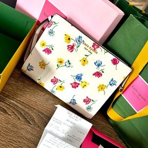 Kate Spade Floral Clutch BNWB